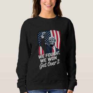Trump Vann Kom Över Det Trump Seger 47:e President T Shirt