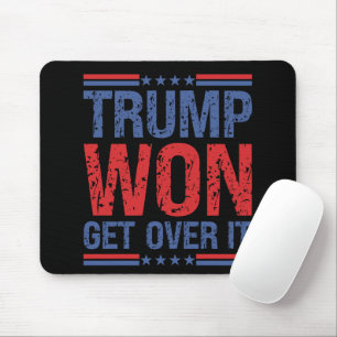 Trump Vann Komma Över Det Musmatta