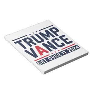 Trump vann presidentvalet 2024 President Trump Van Anteckningsblock
