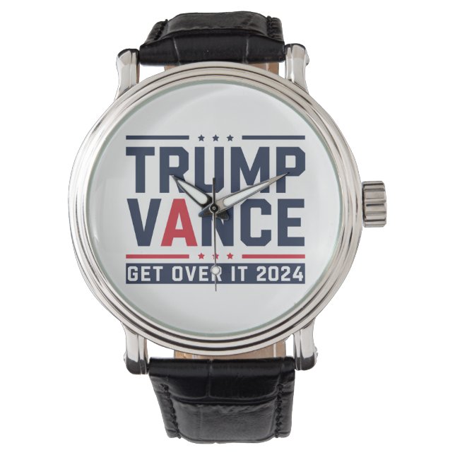 Trump vann presidentvalet 2024 President Trump Van Armbandsur (Framsida)