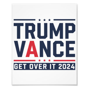 Trump vann presidentvalet 2024 President Trump Van Fototryck