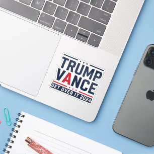 Trump vann presidentvalet 2024 President Trump Van Klistermärken