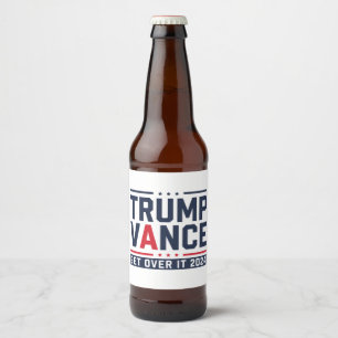 Trump vann presidentvalet 2024 President Trump Van Ölflaska Etikett