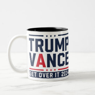 Trump vann presidentvalet 2024 President Trump Van Två-Tonad Mugg