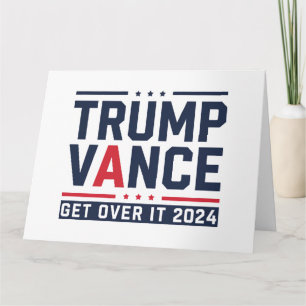 Trump vann presidentvalet 2024 Trump Vance Kort