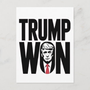 Trump Vann Trump Vance Val Tal President Anförande Vykort