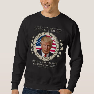 Trump vann valet invigning januari 2025 47:e lång ärmad tröja