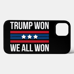 Trump Vann Vi Alla Vann 2024 USA Flagga Trump Vann