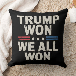 Trump Vann Vi Alla Vann President 47 USA Kudde