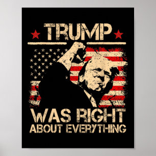 Trump var rätt om allt anhängare poster