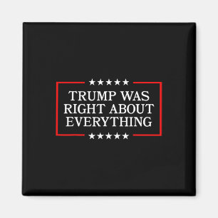 Trump Var Rätt Om Allting - Usa President S Magnet