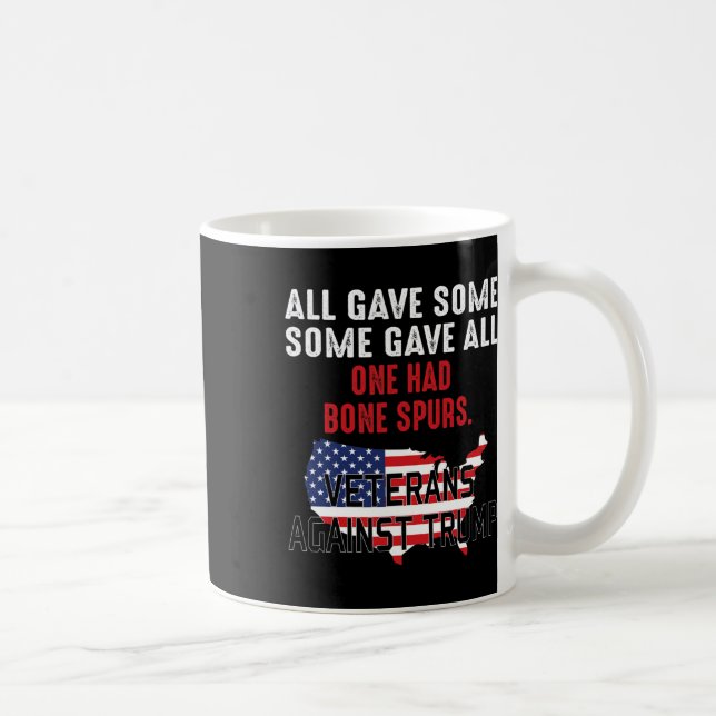 Trump Veterans against Trump Kaffemugg (Höger)
