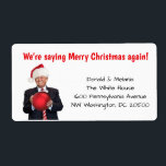 Trump: vi säger god jul igen fraktsedel<br><div class="desc">Han var den officiell regeringskandidaten, men vissa republikaner trodde att han inte var den höger kandidaten. Han vann inte folkomröstningen och på grund av ett föråldrat valsystem sitter vi fast med honom i 4 år. Och hans (tredje)fru? En tidigare modell som hade sin egen karriär innan hon gick till guld...</div>