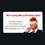 Trump: vi säger god jul igen fraktsedel<br><div class="desc">Han var den officiell regeringskandidaten, men vissa republikaner trodde att han inte var den höger kandidaten. Han vann inte folkomröstningen och på grund av ett föråldrat valsystem sitter vi fast med honom i 4 år. Och hans (tredje)fru? En tidigare modell som hade sin egen karriär innan hon gick till guld...</div>