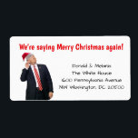 Trump: vi säger god jul igen fraktsedel<br><div class="desc">Han var den officiell regeringskandidaten, men vissa republikaner trodde att han inte var den höger kandidaten. Han vann inte folkomröstningen och på grund av ett föråldrat valsystem sitter vi fast med honom i 4 år. Och hans (tredje)fru? En tidigare modell som hade sin egen karriär innan hon gick till guld...</div>