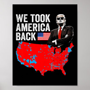 Trump Vi tog America Ck - Pappor Home Take Ameri Poster