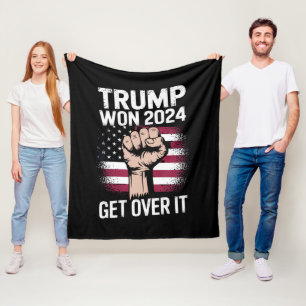 Trump Vi Vann Vinner Invigning 47 US President Fleecefilt