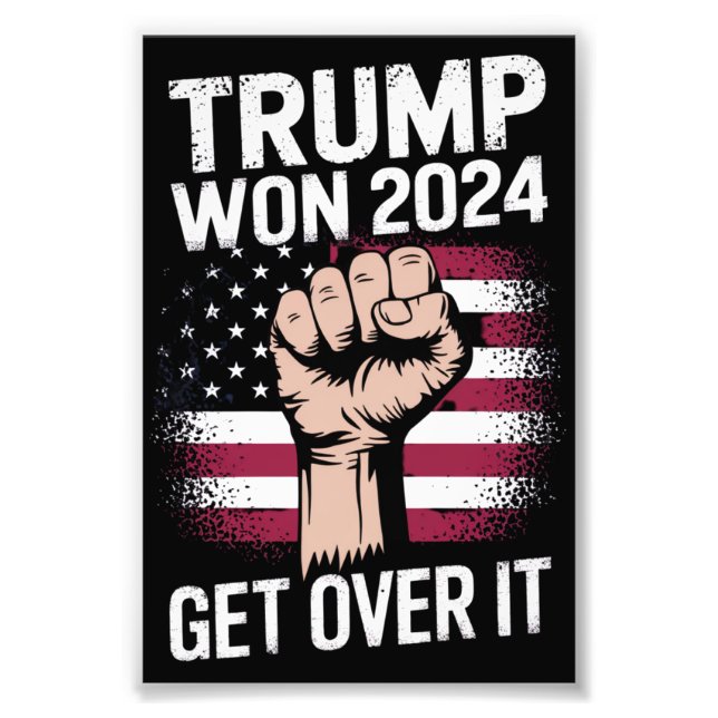 Trump Vi Von Wins Inviguration 47 USA:s president Fototryck (Framsidan)