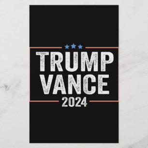 Trump Vice President Vance 2024 President Val Brevpapper
