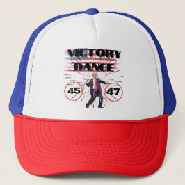 Trump Victory Dance Hat Keps