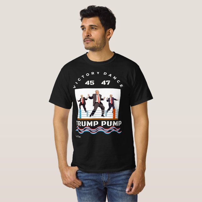 Trump Victory Dance T-Shirt (Hel framsida)