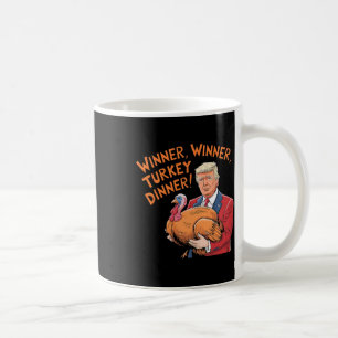 Trump Vinnare Rolig Vinnare Turkiet Middag Tackgiv Kaffemugg