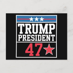 Trump vinner 2024 års val Trump vann 2024 Vykort