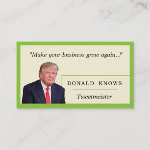 Trump Visitkort