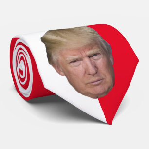 TRUMP-VITE OCH ALLA FÄRG - FÖRÄNDRINGSBAR BAKGR SLIPS