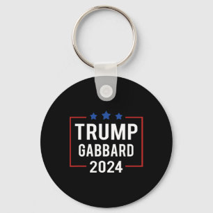 Trump Vp Gabbard 2024 Val Nyckelring