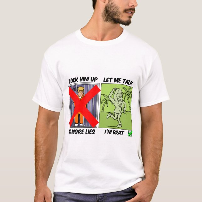 Trump vs. Kamala T-shirt (Framsida)