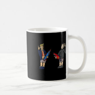 Trump Vs. Kim Jong-un 2020 Vems raket är störst Kaffemugg