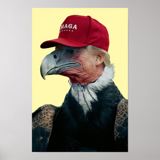 Trump Vulture Poster (Framsidan)