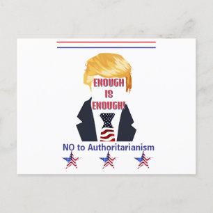 Trump-vykort adresserat till din senator vykort