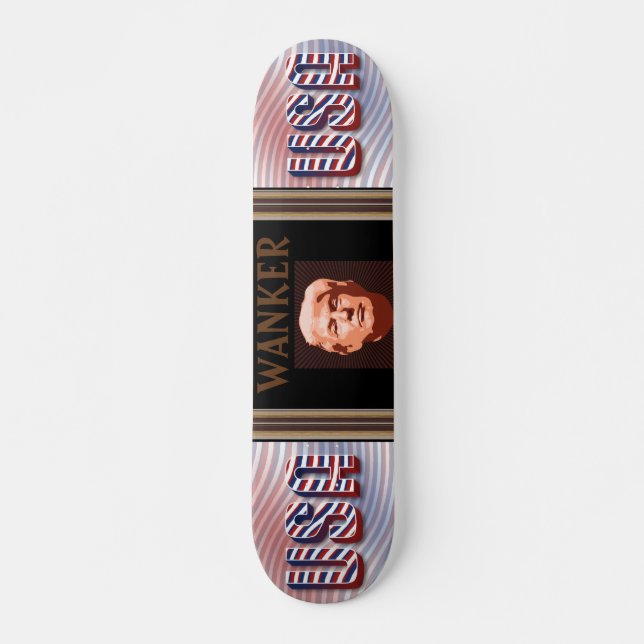 Trump Wanker Skateboard (Framsida)