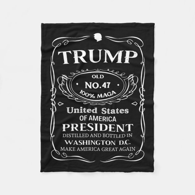 Trump Whiskey Fleecefilt (Framsidan)