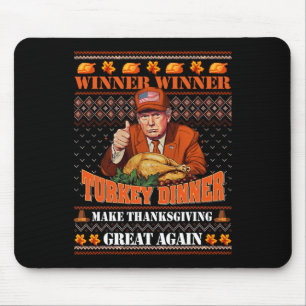 Trump Winner Funny Winner Turkiet Middag Thanksgiv Musmatta