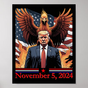 Trump Wins 2025 PSöta Ss Cute Ssnix Stigning från Poster