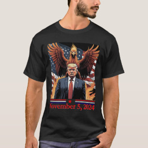 Trump Wins 2025 PSöta Ss Cute Ssnix Stigning från T Shirt