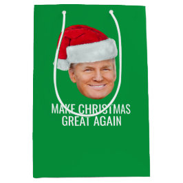 Trump with Santa Hat - Make Christmas Great Again