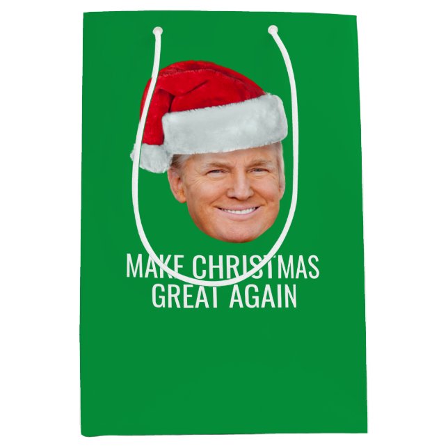 Trump with Santa Hat - Make Christmas Great Again (Framsidan)