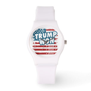 Trump Won 2024 Armbandsur
