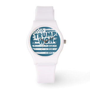 Trump Won 2024 Armbandsur