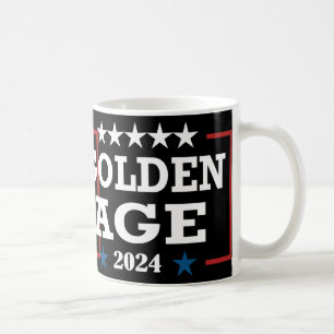 Trump Won 2024 Golden Age of America 2025 Tr Kaffemugg