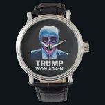 Trump Won (2024) Omröstning: 47:e vice ordförande Armbandsur<br><div class="desc">Trump Won Recep 2024 Val President 47:e amerikan</div>