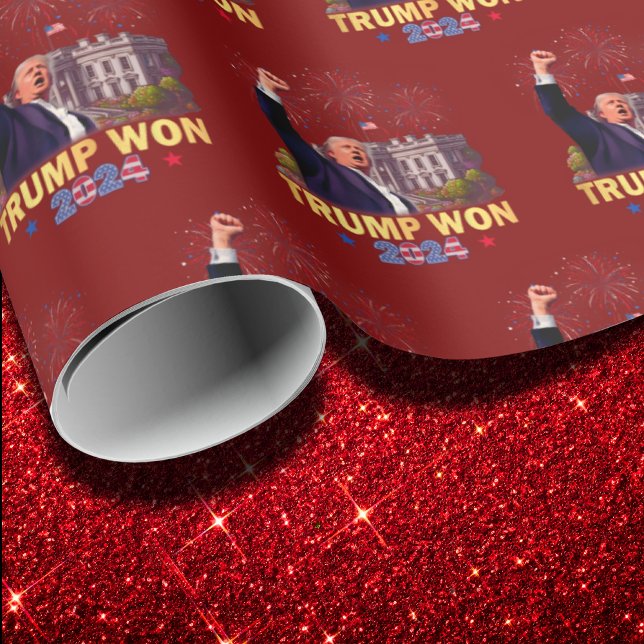 Trump Won 2024 President 47:e | Donald Trump Julaf Presentpapper (Skapare uppladdad)