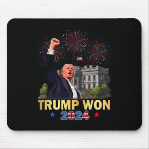 Trump Won 2024 President 47th of White House Donal Musmatta