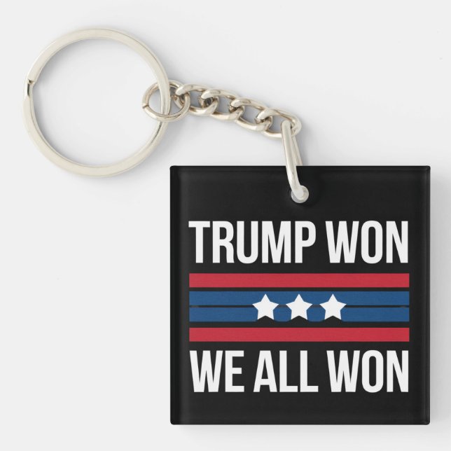 Trump Won All Won 2024 USA flagga Trump Won (Framsidan)