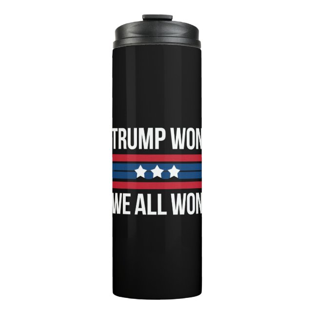 Trump Won All Won 2024 USA flagga Trump Won (Framsida)