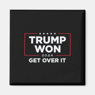 Trump Won, kom över 2024 Magnet